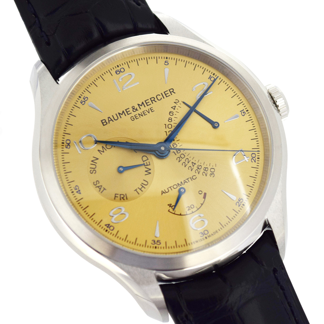 新品 保管品 Baume & Mercier ボーム＆メルシェ  クリフトン  M0A10189  メンズ 腕時計