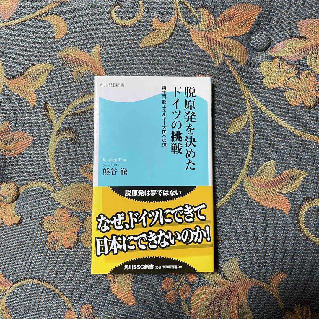 角川書店(カドカワショテン)の脱原発を決めたドイツの挑戦 再生可能エネルギ－大国への道 エンタメ/ホビーの本(人文/社会)の商品写真