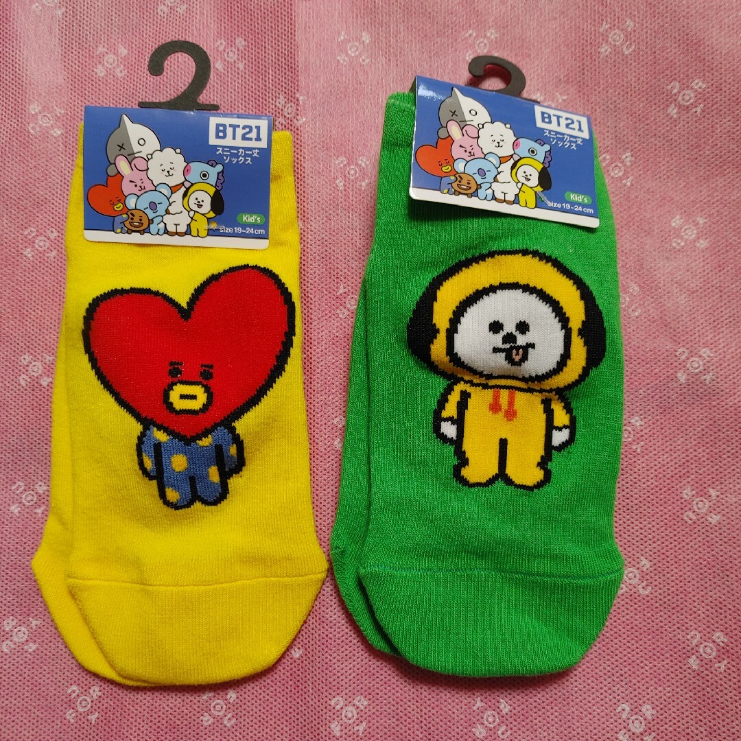 BT21  TATA 靴下