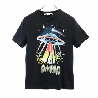 ステラマッカートニー(Stella McCartney)のステラマッカートニー イタリア製 プリント 半袖 Tシャツ XS ブラック系 Stella McCartney レディース 【中古】  【230712】 メール便可(Tシャツ(半袖/袖なし))