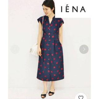 IENA - IENA♡スキッパー花柄シャツワンピースの通販 by Oskl 's shop ...