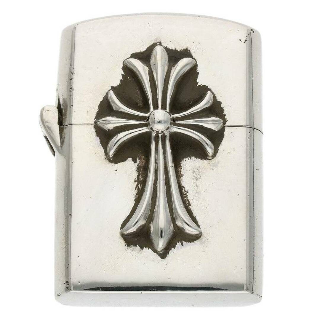 CHROME HEARTS クロムハーツ ZIPPO LIGHTERZ スモールCHクロスナロージッポライター シルバー