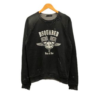 DSQUARED2 - 希少 DSQUARED2 foreverペイント スウェットパーカー