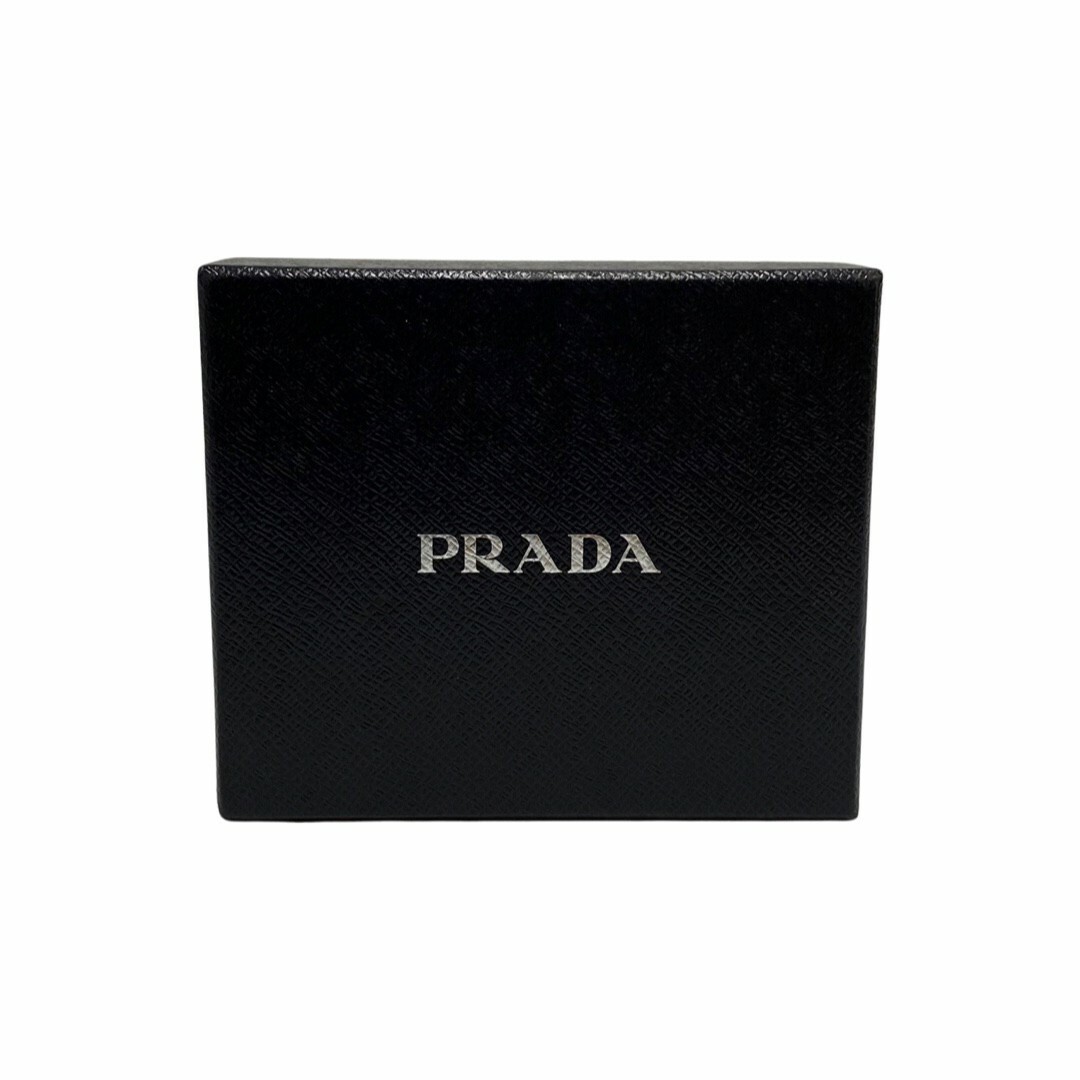PRADA - 極 美品 希少品 保存箱付 PRADA プラダ ロゴ 金具 レザー 本革