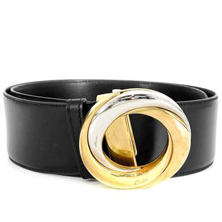 Cartier - CARTIER カルティエ ベルト トリニティ 革 シンプル 太め ...