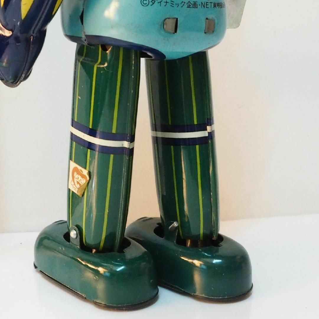 タカラ【鋼鉄ジーグ 動作確認済】当時物ブリキ ゼンマイ歩行ロボット