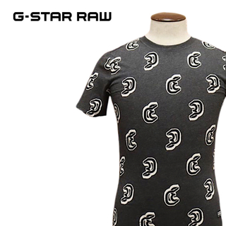 ジースター(G-STAR RAW)の【新品タグ付】G-STAR RAW Tシャツ クルーネック 半袖 グレー S(Tシャツ/カットソー(半袖/袖なし))