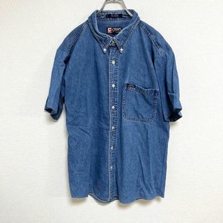 チャップス(CHAPS)のCHAPS ラルフローレン　デニムシャツ　XXL 古着(シャツ)