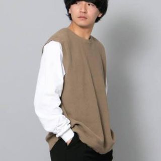 センスオブプレイスバイアーバンリサーチ(SENSE OF PLACE by URBAN RESEARCH)の【SENSE OF PRACE KNIT VEST】(ベスト)