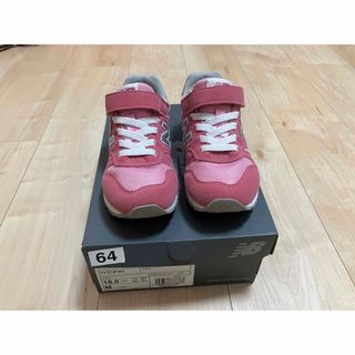 ニューバランス(New Balance)のニューバランス  373 ピンク　18cm(スニーカー)