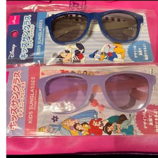 ディズニー(Disney)のディズニープリンセス　ミッキー&ドナルド　キッズサングラスダイソーDAISO  (サングラス)