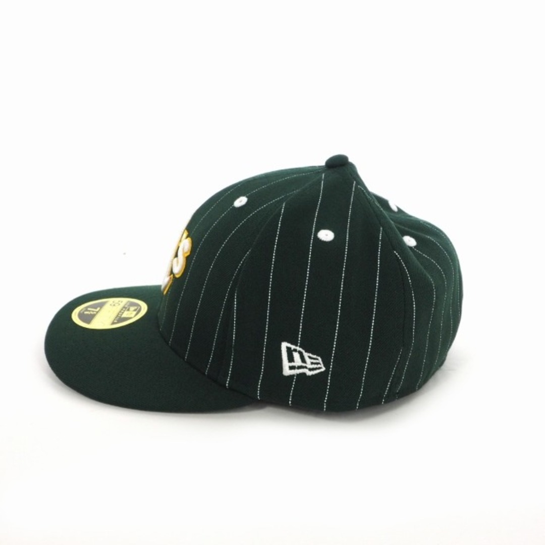 NEW ERA(ニューエラー)のニューエラ P 59FIFTY MLB Pinstripe アスレチックス 帽子 メンズの帽子(その他)の商品写真