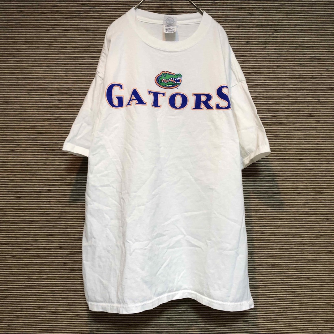 DELTA(デルタ)のデルタ】メキシコ製半袖Tシャツ　ガーターズ　カレッジロゴ　ワニ　gators60 メンズのトップス(Tシャツ/カットソー(半袖/袖なし))の商品写真