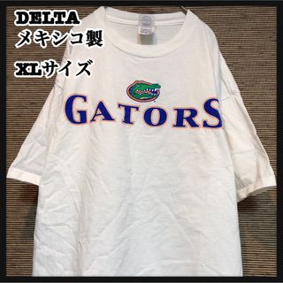 デルタ(DELTA)のデルタ】メキシコ製半袖Tシャツ　ガーターズ　カレッジロゴ　ワニ　gators60(Tシャツ/カットソー(半袖/袖なし))