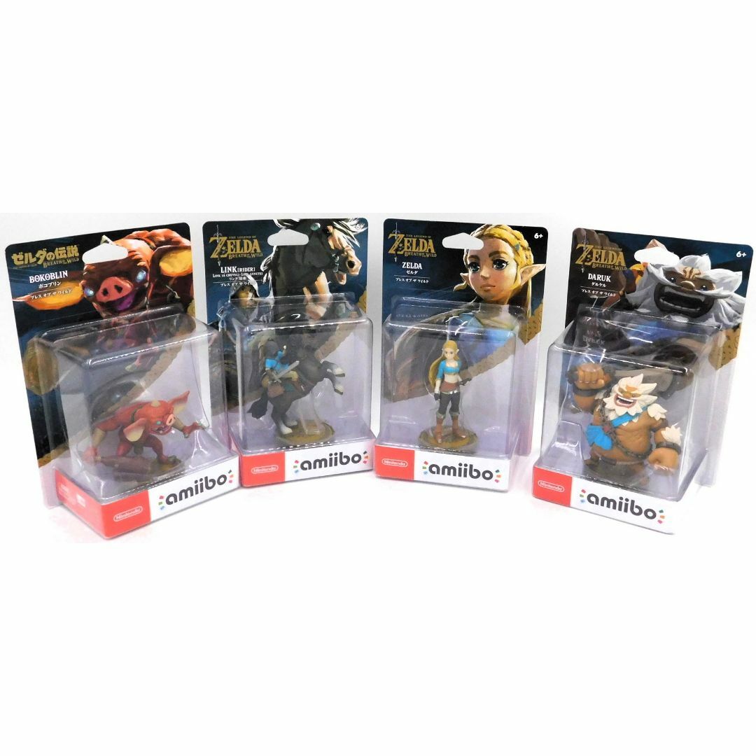 【新品未開封】amiibo ゼルダの伝説 4体セット