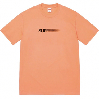 シュプリーム(Supreme)のSupreme Motion Logo Tee Peach M☆(Tシャツ/カットソー(半袖/袖なし))