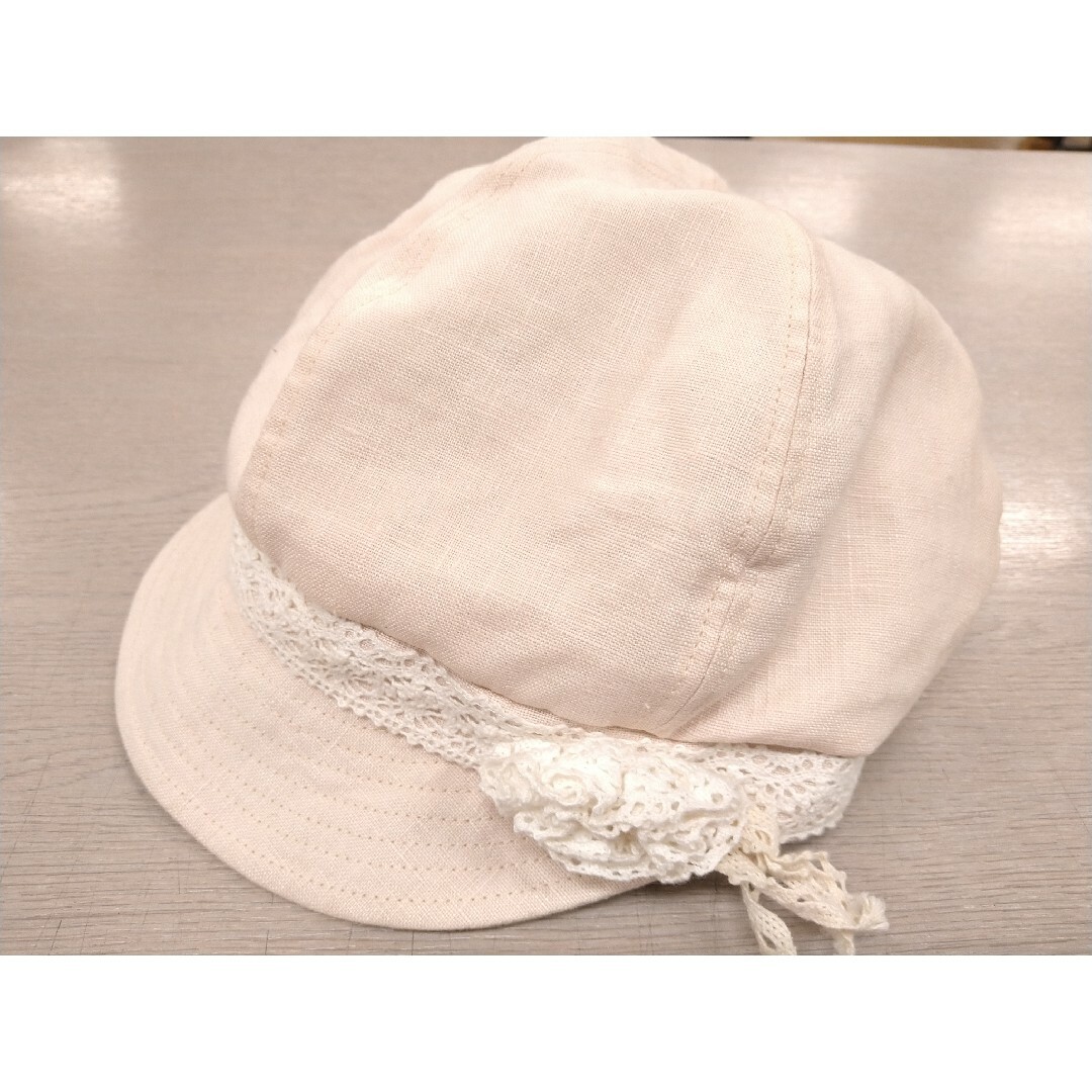 キャスケット　ライトピンク レディースの帽子(キャスケット)の商品写真