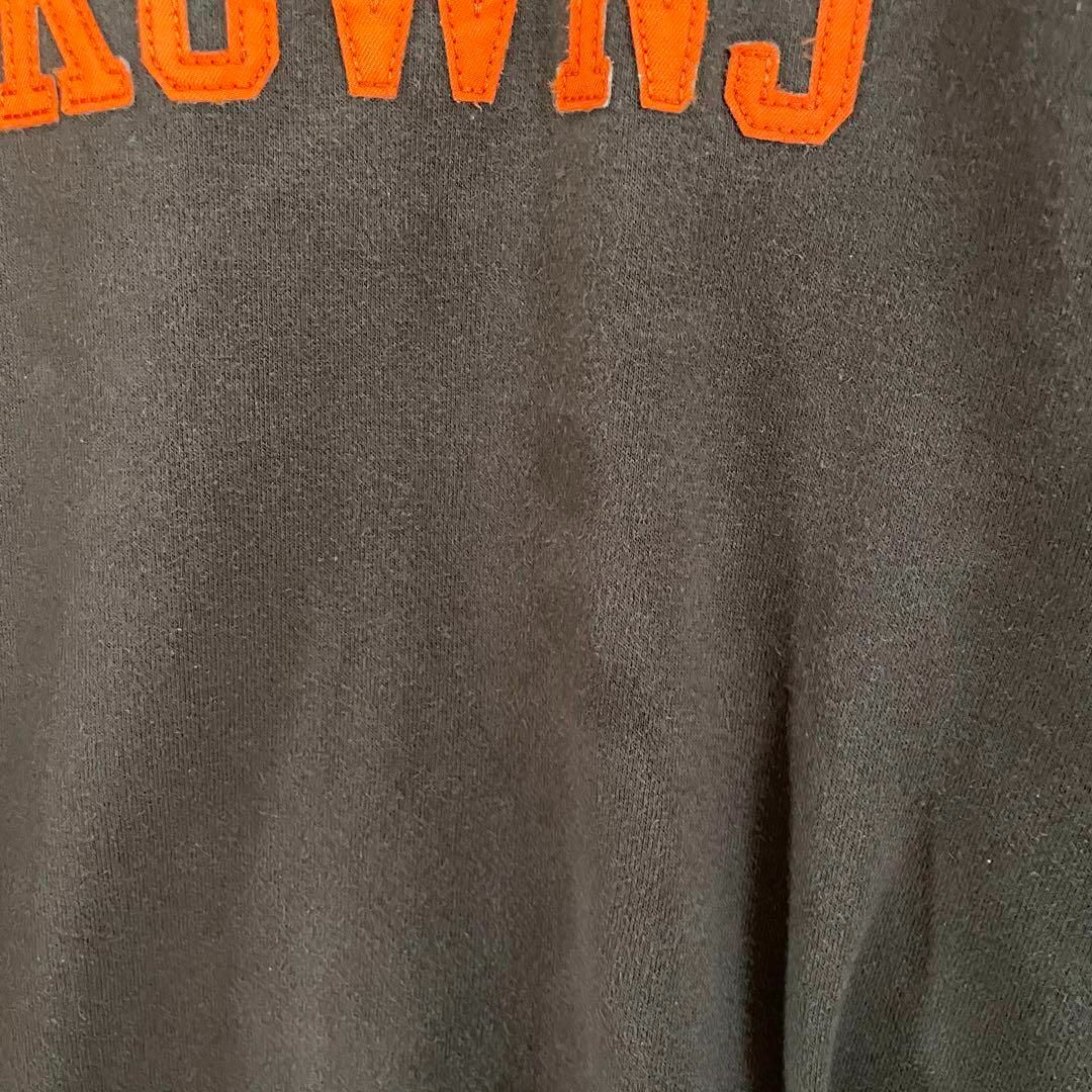 スウェット トレーナー NFL 刺繍アーチロゴ BROWNS 裏起毛 ブラウン メンズのトップス(スウェット)の商品写真