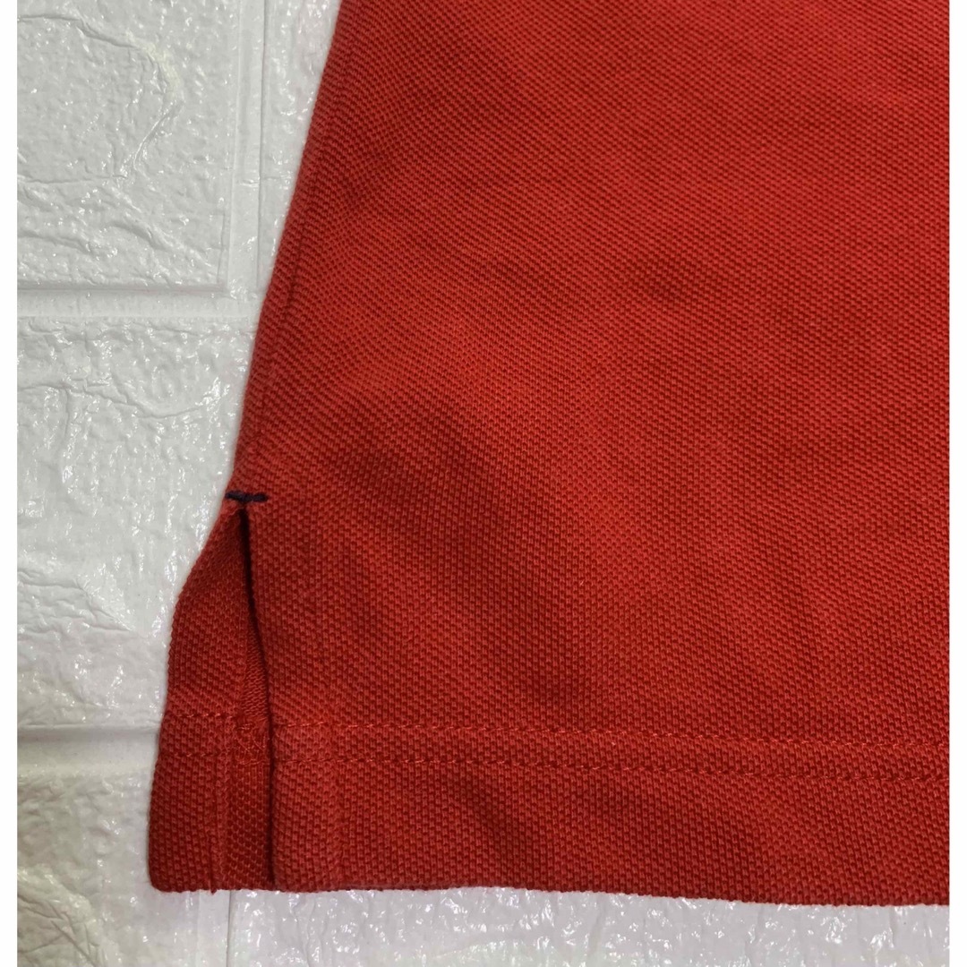 TOMMY HILFIGER(トミーヒルフィガー)のTOMMY HILFIGER トミーヒルフィガー　半袖ポロシャツ　赤ポロシャツ メンズのトップス(ポロシャツ)の商品写真