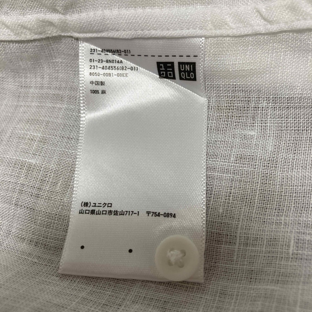 UNIQLO(ユニクロ)のUNIQLO  プレミアムリネンシャツ（長袖） レディースのトップス(シャツ/ブラウス(長袖/七分))の商品写真