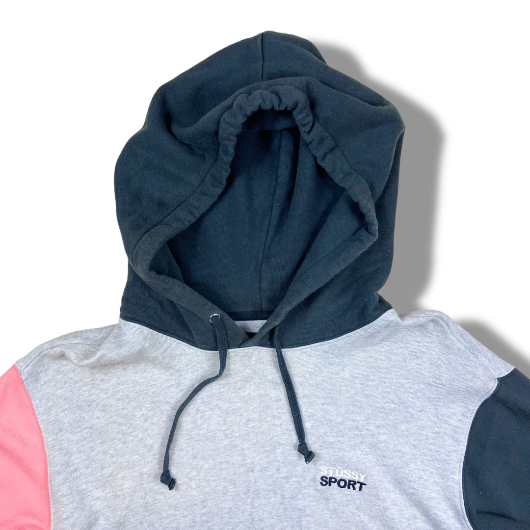 STUSSY オールドステューシー スウェットパーカー フーディー プル