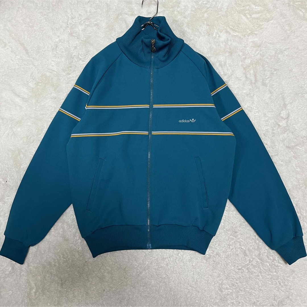 60s~71s 西ドイツ製 刺繍ロゴ トラックジャケット サイズ M-eastgate.mk