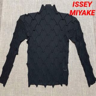 ISSEY MIYAKE - 極美品 イッセイミヤケ 立体 プリーツ フロッキー