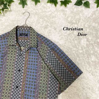 90s ヴィンテージ USED レトロ 古着 Diorネクタイシャツ-