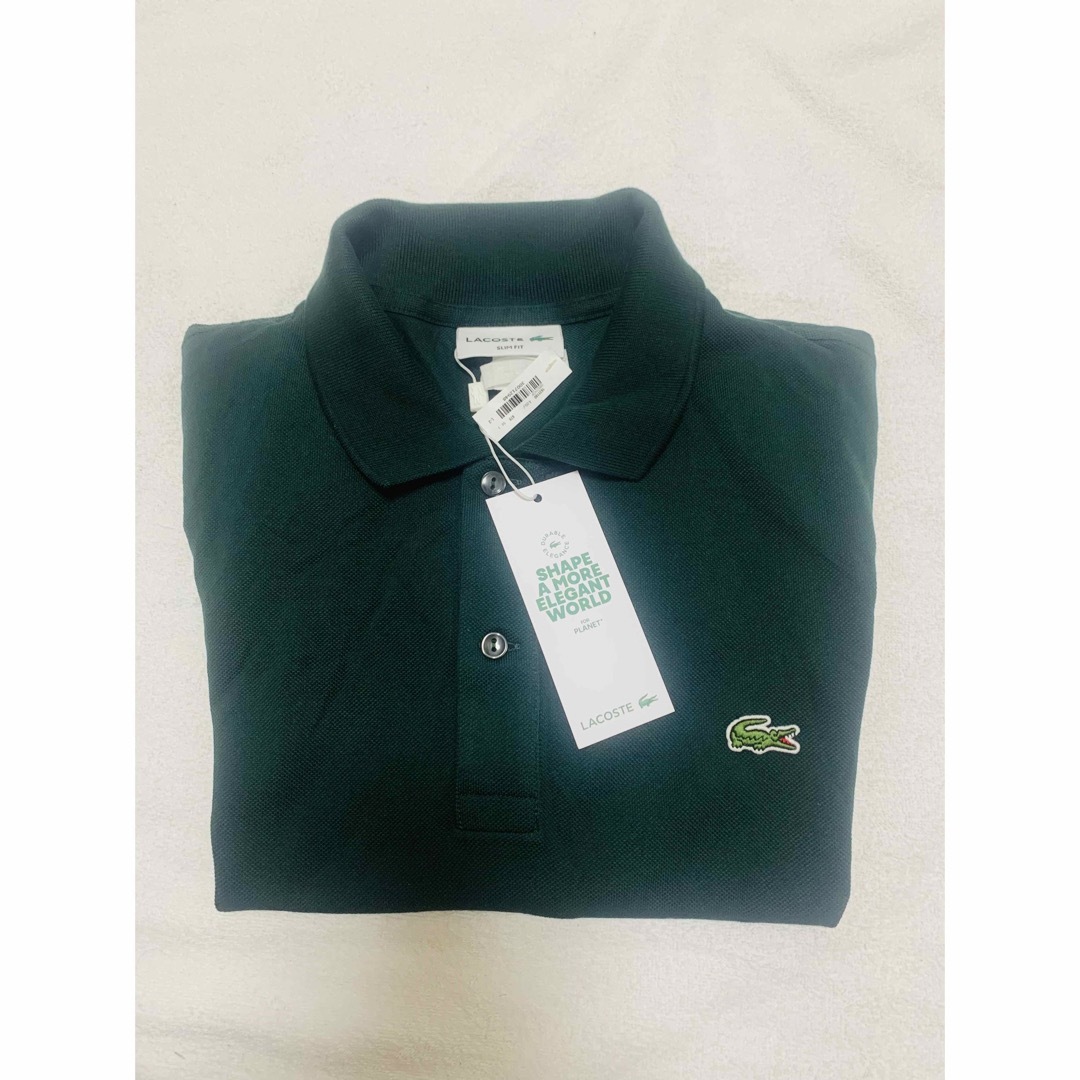 新品Lacoste ラコステ スリムフィット半袖アメリカ Mサイズ 日本未発売