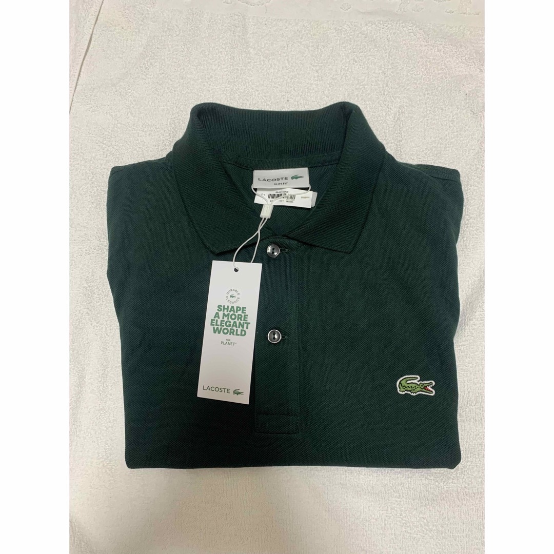 新品Lacoste ラコステ スリムフィット半袖アメリカ Mサイズ 日本未発売