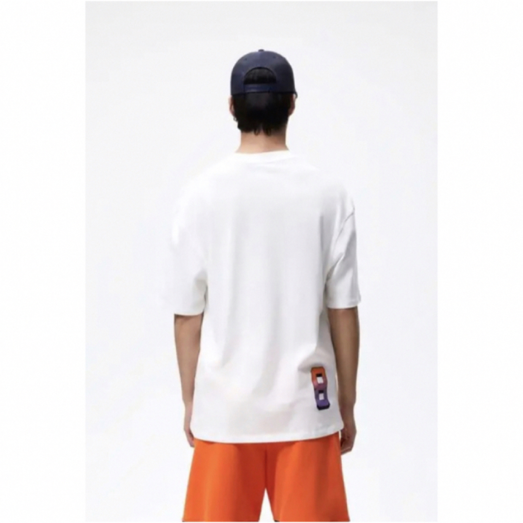 ZARA(ザラ)の送料無料 新品 ZARA テキスト プリント Tシャツ L メンズのトップス(Tシャツ/カットソー(半袖/袖なし))の商品写真