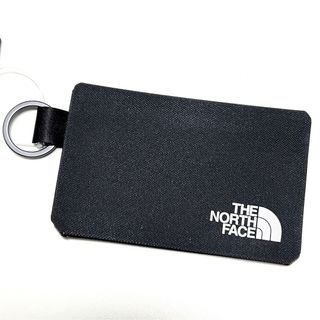 ザノースフェイス(THE NORTH FACE)の新品 ノースフェイス カード ケース ペブル フラグメント パス 定期 ブラック(名刺入れ/定期入れ)