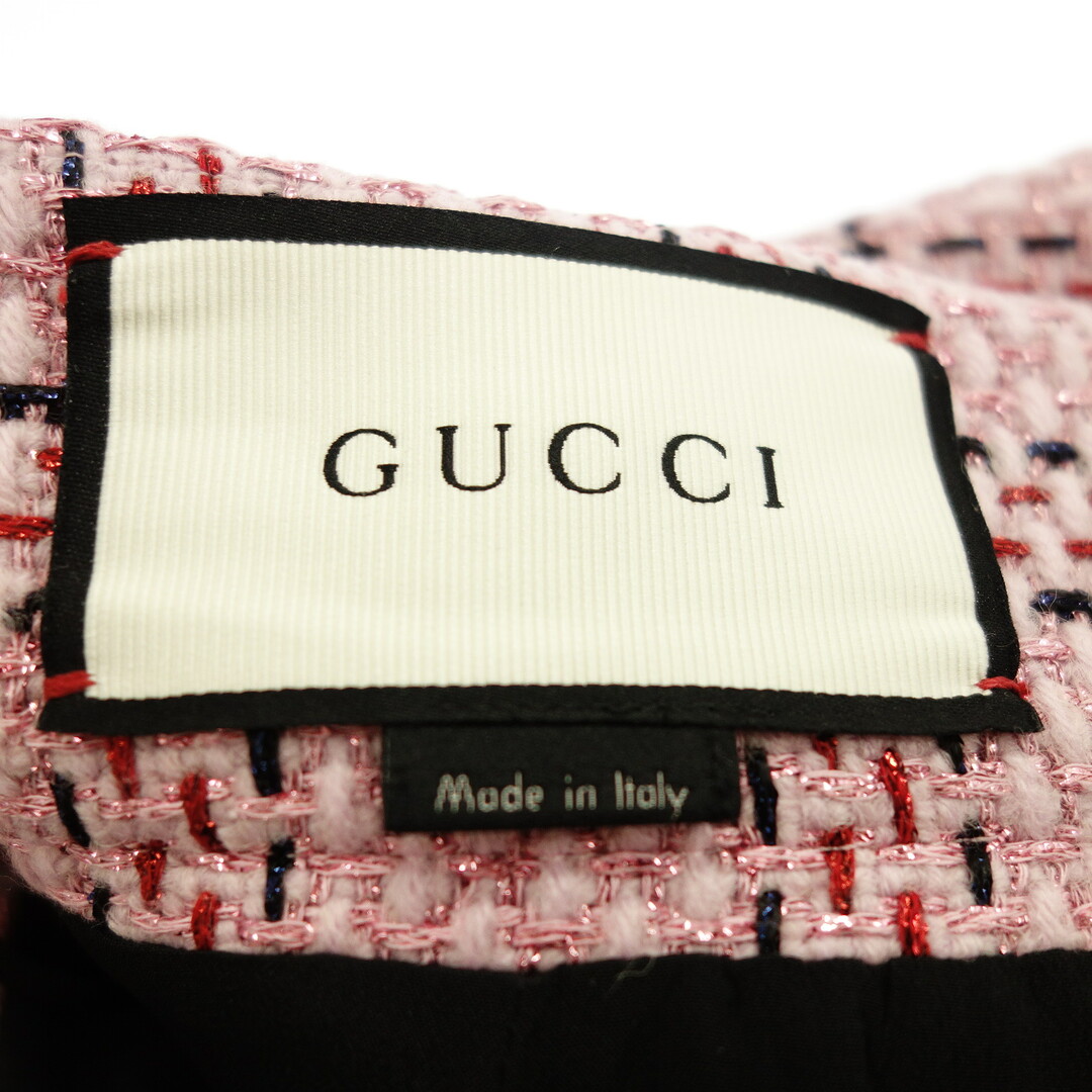 Gucci(グッチ)のグッチ ツイードスカート ツイード 436197 レディース【AFB17】 レディースのスカート(ミニスカート)の商品写真