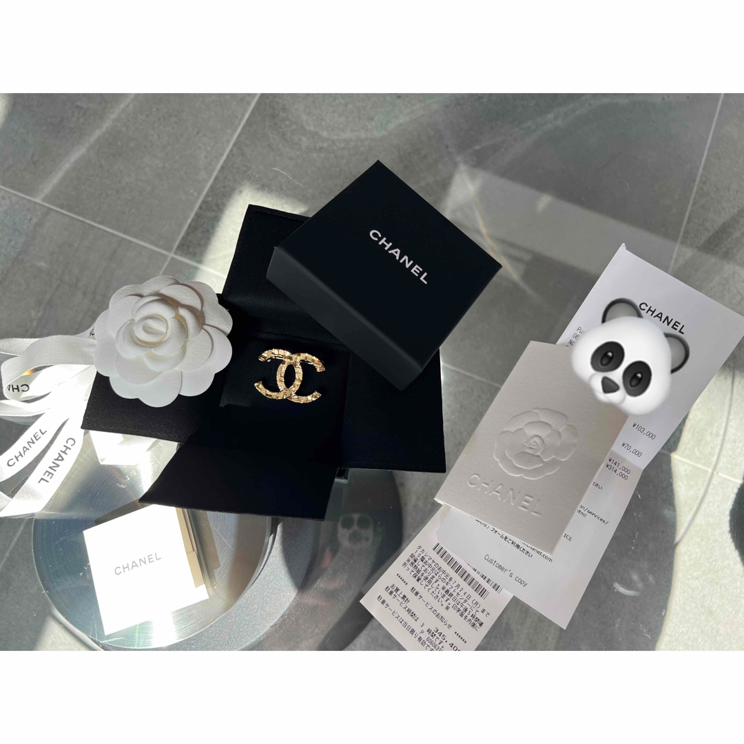 専用となりました♡CHANEL シャネル ロゴ ブローチ 2023 未使用