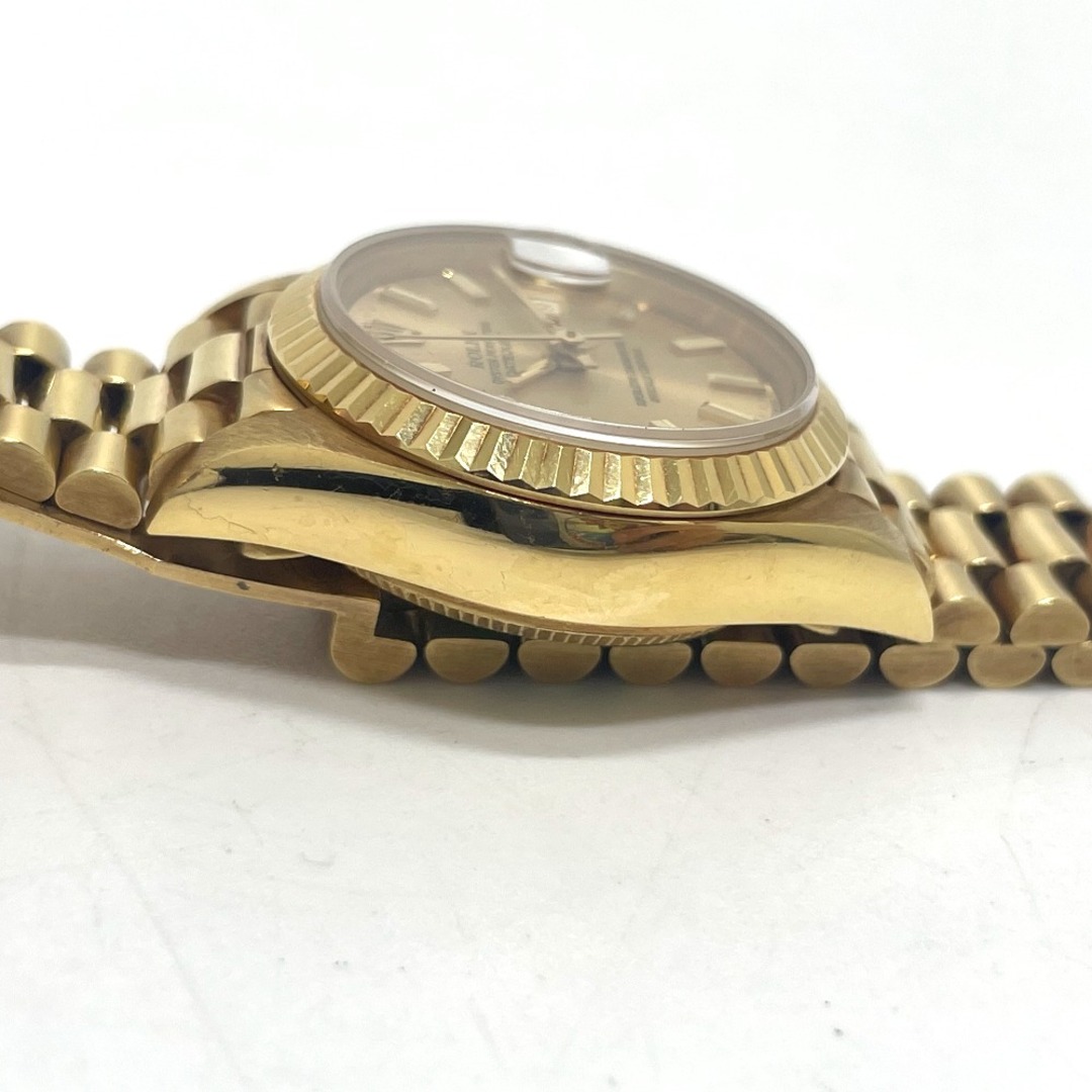 ロレックス ROLEX デイトジャスト 金無垢 69178 自動巻き デイト両方回転 腕時計 K18 ゴールド