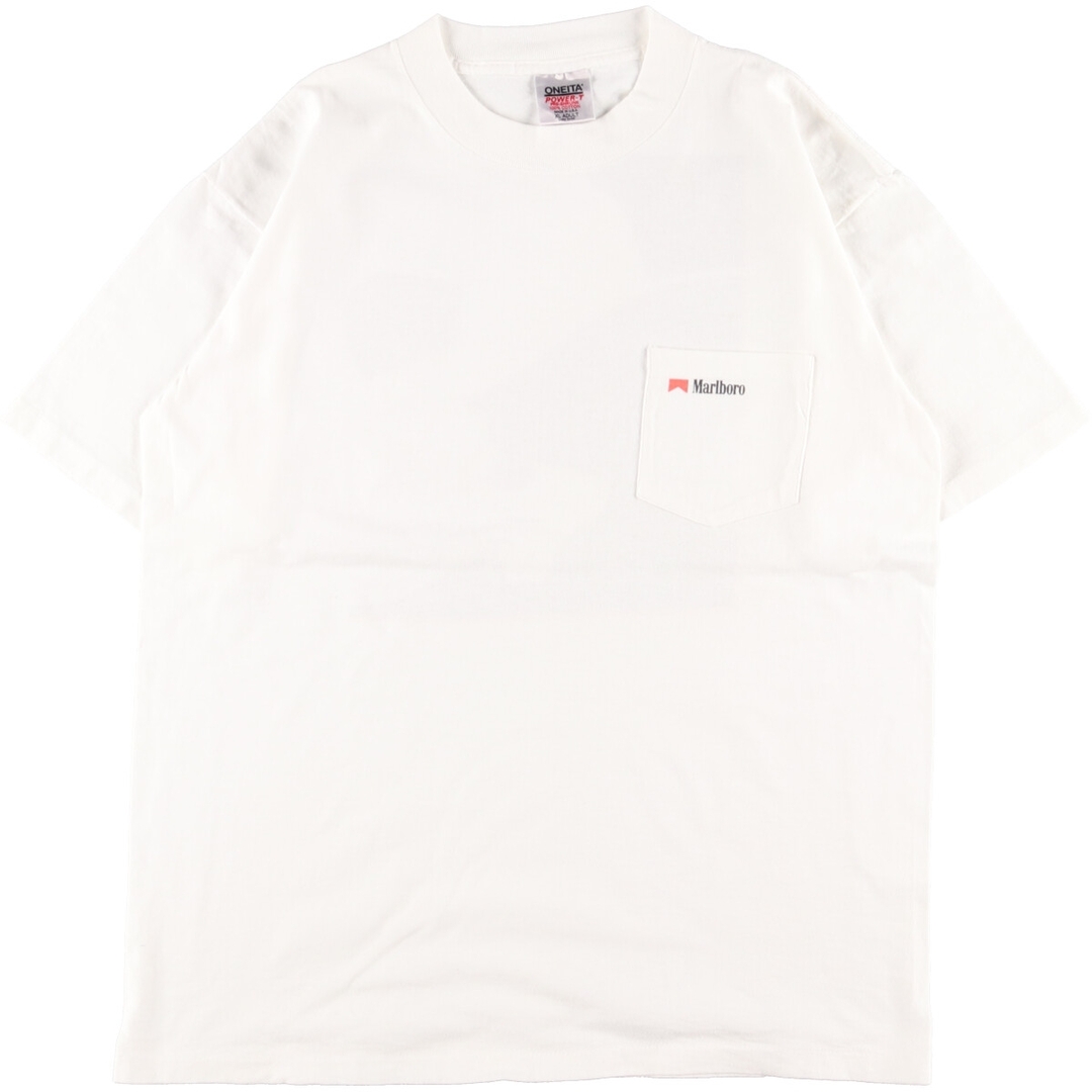 90年代 オニータ ONEITA Marlboro マルボロ バックプリント アドバタイジングTシャツ USA製 メンズL ヴィンテージ /eaa352939