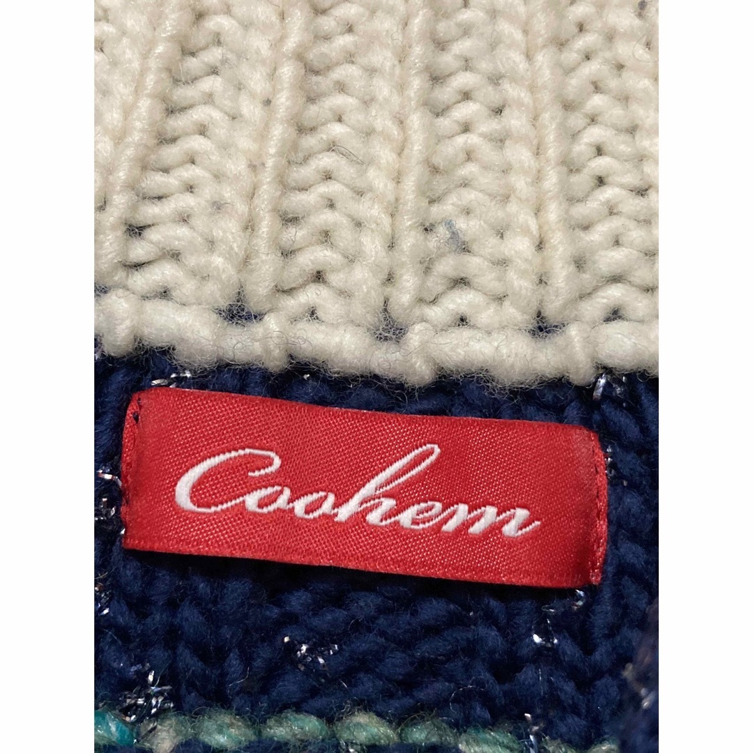 COOHEM - コーヘン ノルディック セーター ニット レディース ラメ 