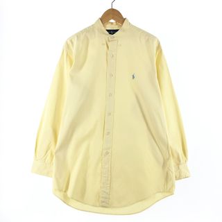 ラルフローレン(Ralph Lauren)の古着 ラルフローレン Ralph Lauren CLASSIC FIT クラシックフィット スタンドカラー 長袖 コットンシャツ メンズL /eaa352649(シャツ)