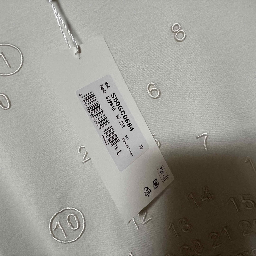 Maison Margiela ナンバリングロゴTシャツ　L 3