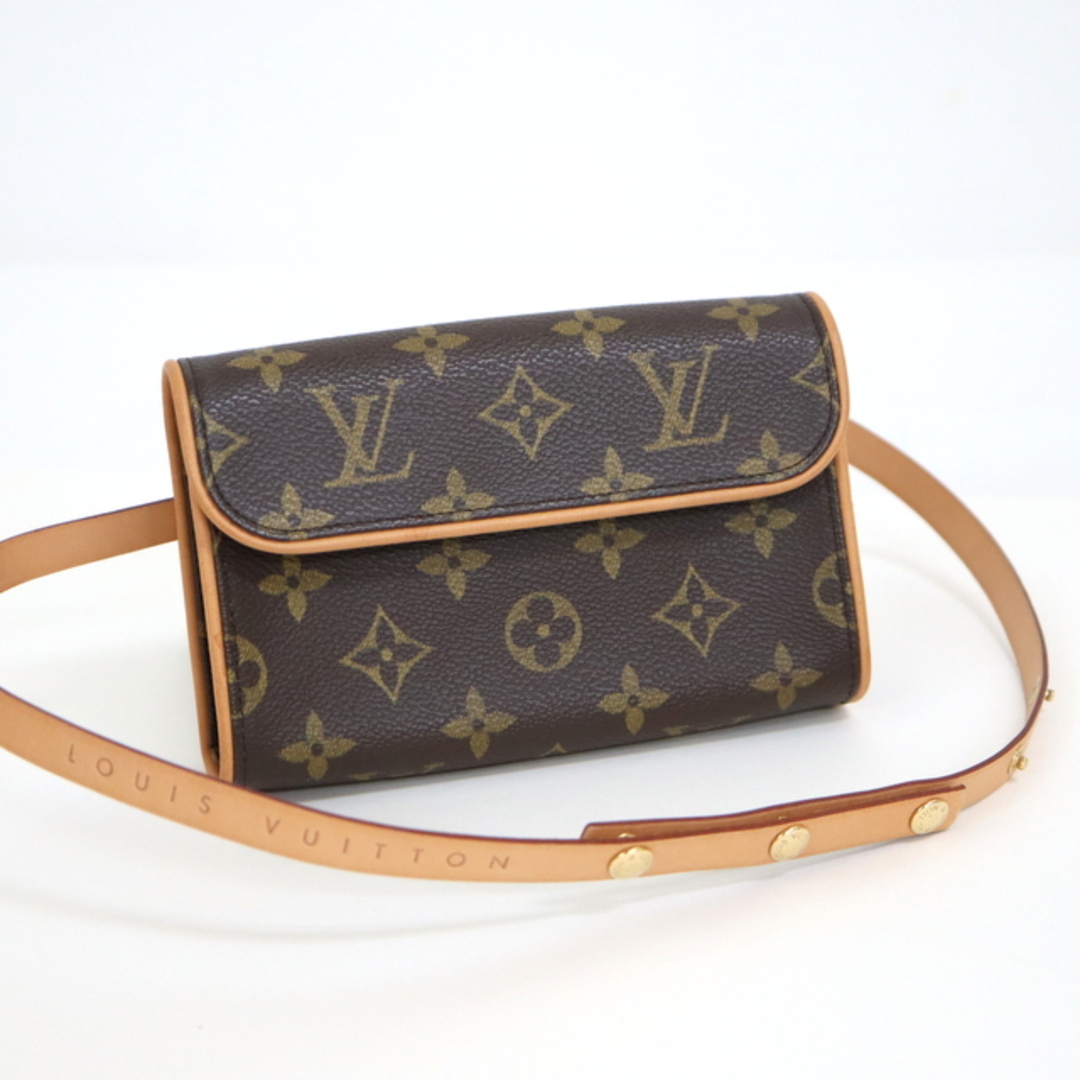 【LOUIS VUITTON】ルイヴィトン ポシェットフロランティーヌ ウエストポーチ モノグラム M51855 FL1001/md13491tmマグネットフラップ開閉式