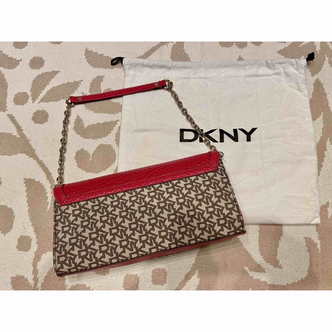 Donna Karan(ダナキャラン)の【DKNY】Donna Karan ダナキャラン ショルダー バッグ ピンク レディースのバッグ(ショルダーバッグ)の商品写真