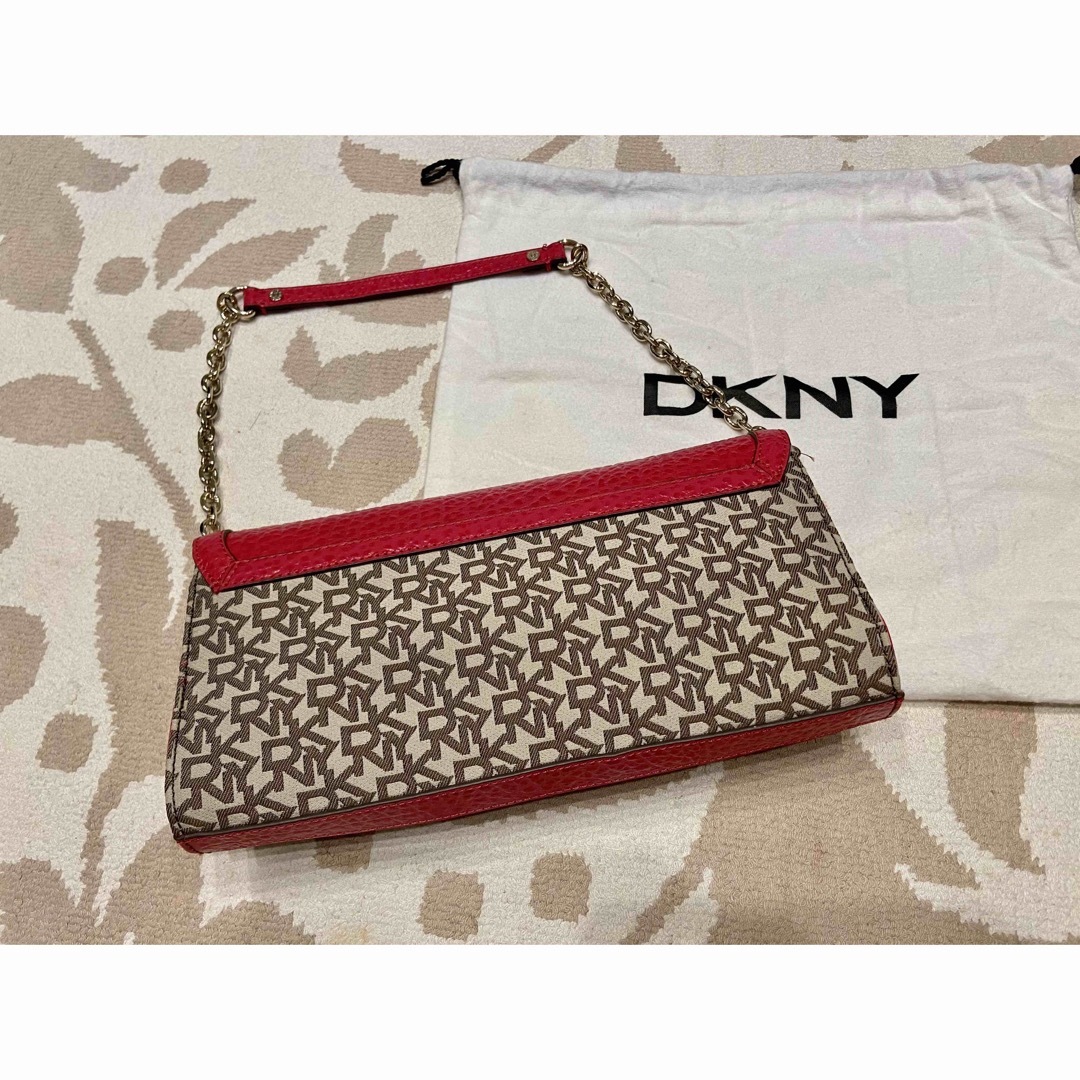 Donna Karan(ダナキャラン)の【DKNY】Donna Karan ダナキャラン ショルダー バッグ ピンク レディースのバッグ(ショルダーバッグ)の商品写真