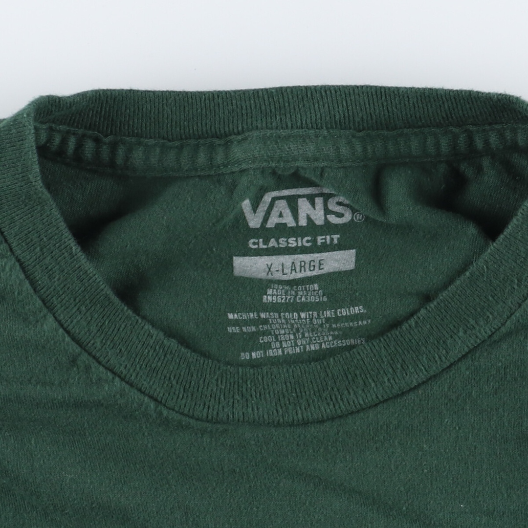 バンズ VANS 両面プリント ロングTシャツ ロンT メンズXL /eaa352843