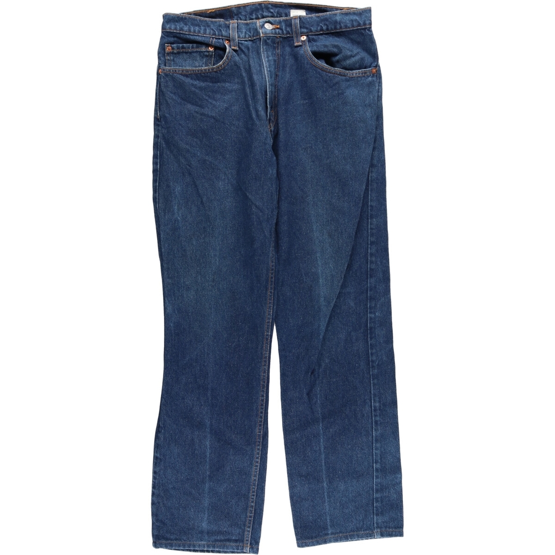 90年代 リーバイス Levi's 505 REGULAR FIT STRAIGHT LEG ジーンズ ストレートデニムパンツ USA製 メンズw33 ヴィンテージ /eaa34986084cm股上