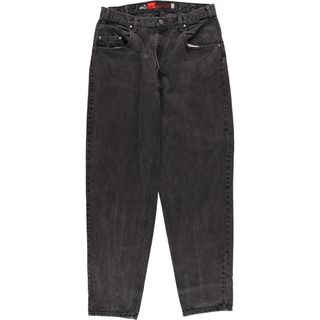 リーバイス(Levi's)の古着 リーバイス Levi's SILVER TAB シルバータブ LOOSE ブラックジーンズ デニムパンツ メンズw34 /eaa354014(デニム/ジーンズ)