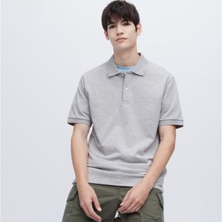 ユニクロ(UNIQLO)のドライカノコポロシャツ（半袖）(ポロシャツ)