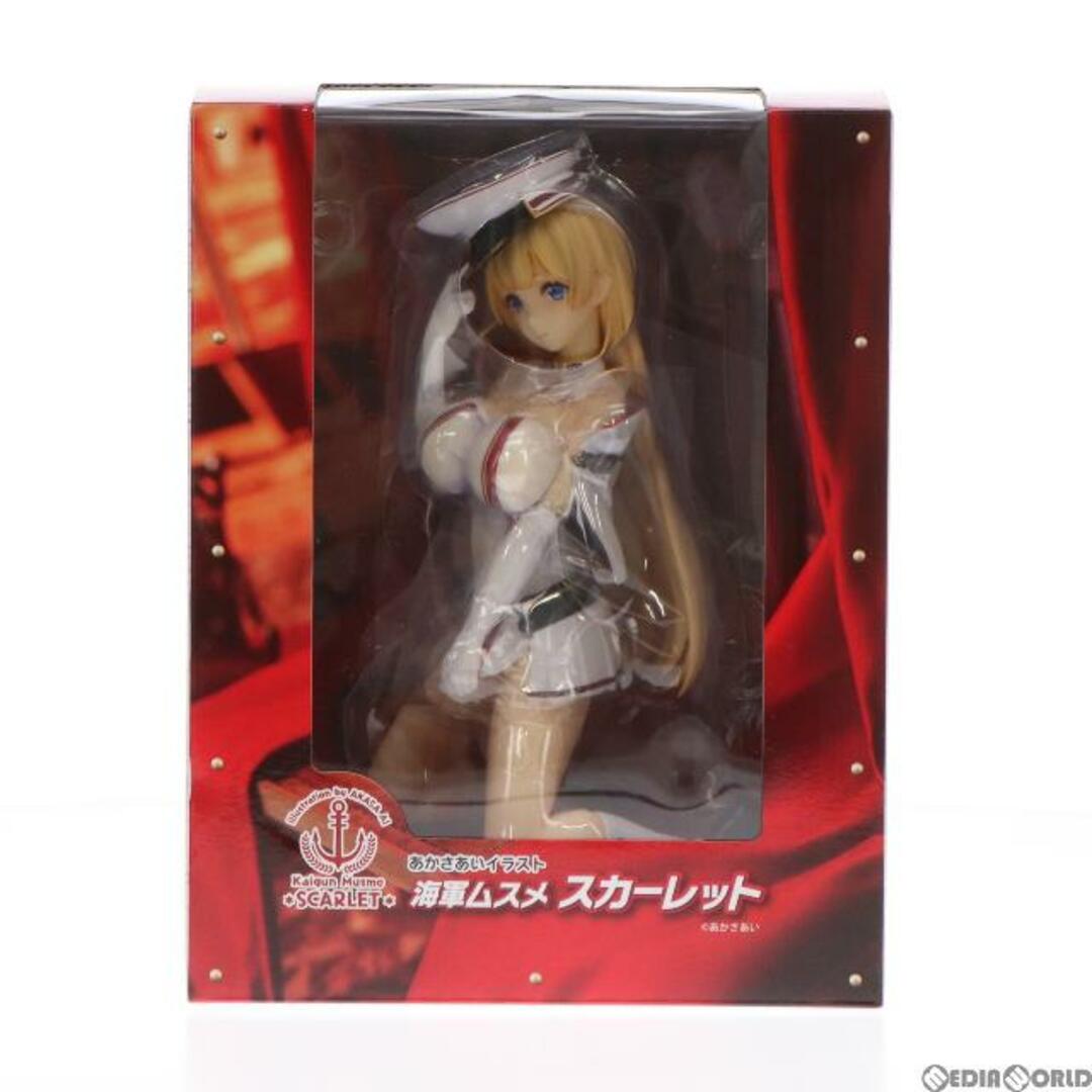 あかさあい イラスト 海軍ムスメ スカーレット 完成品フィギュア