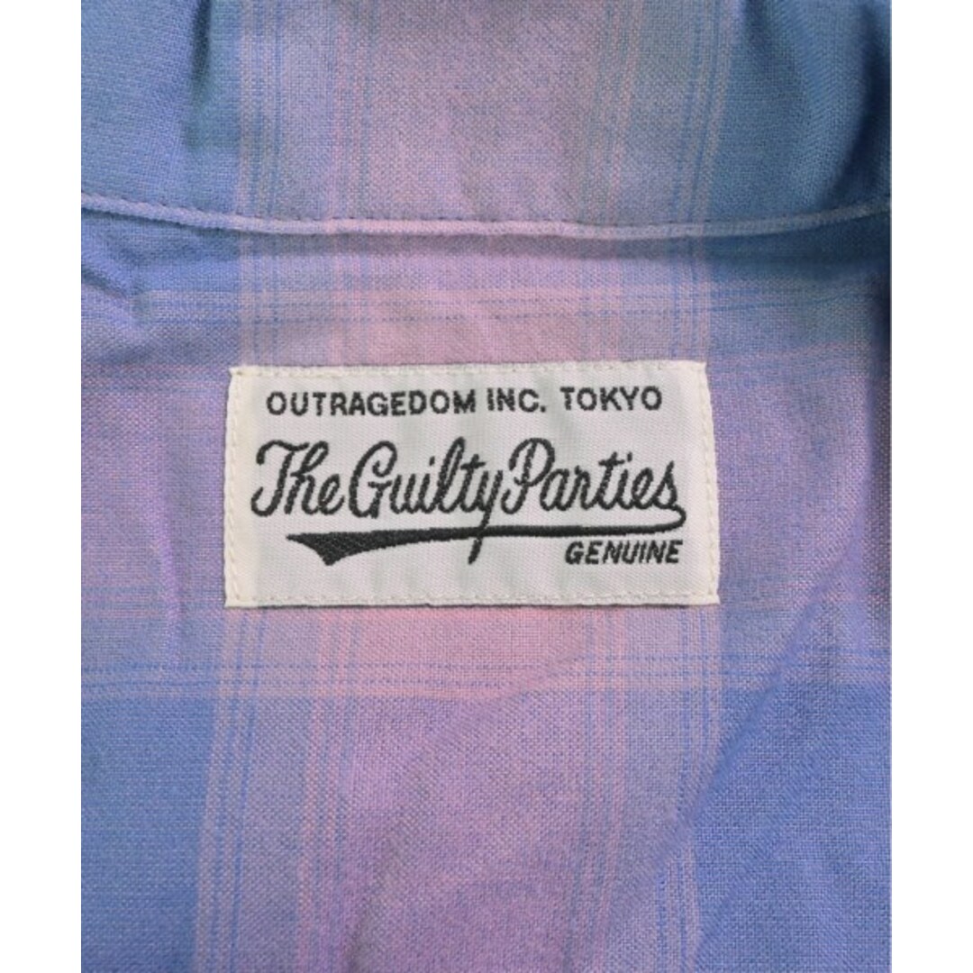WACKO MARIA(ワコマリア)のWACKO MARIA カジュアルシャツ XL 水色xピンク(チェック) 【古着】【中古】 メンズのトップス(シャツ)の商品写真