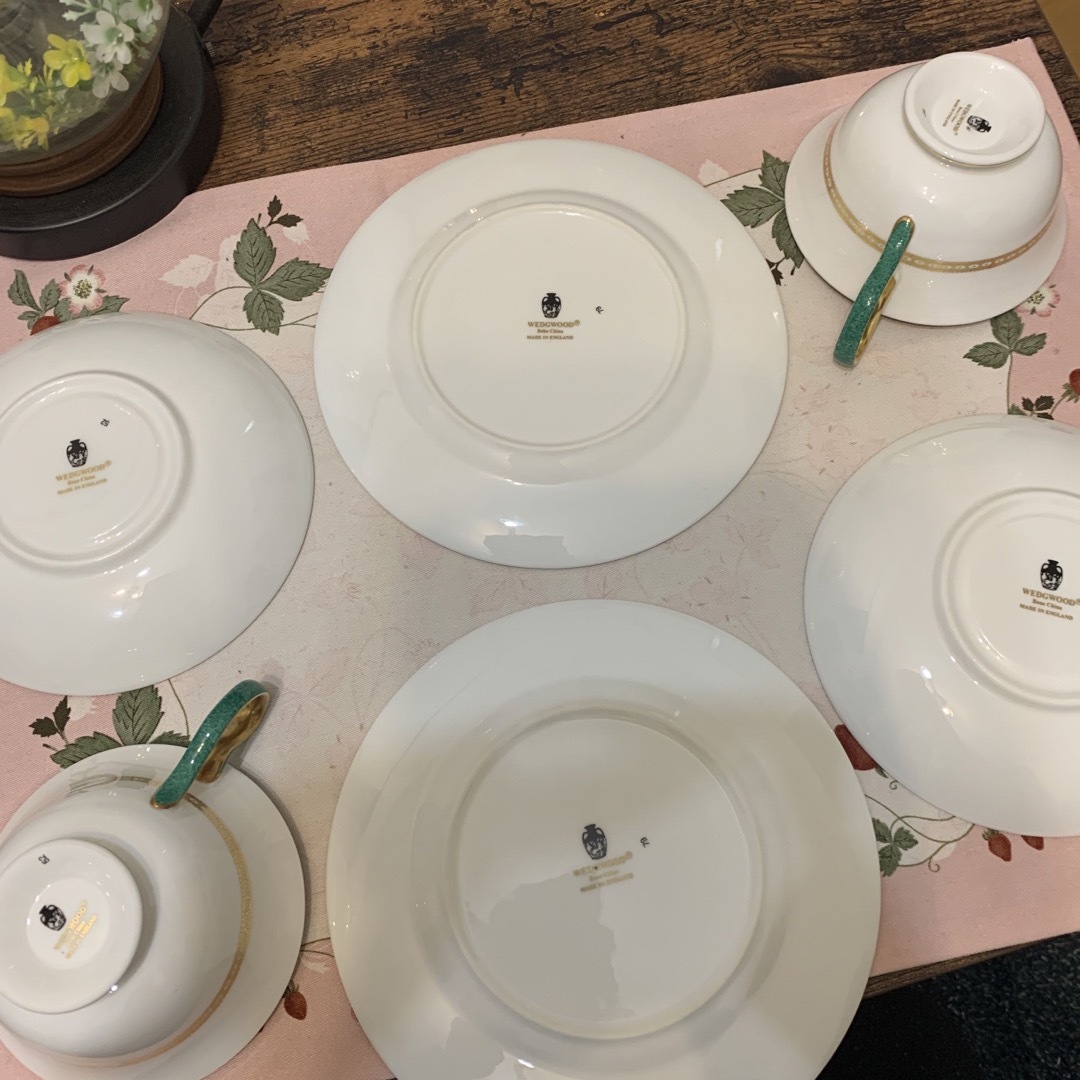 WEDGWOOD - 希少 ウェッジウッド ユーランダー パウダーグリーン
