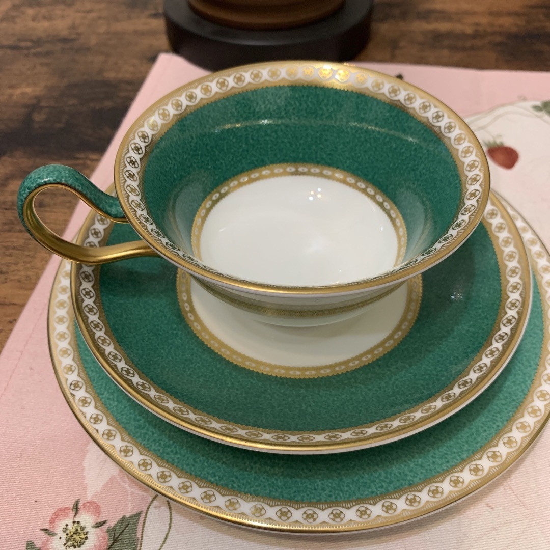 WEDGWOOD - 希少 ウェッジウッド ユーランダー パウダーグリーン